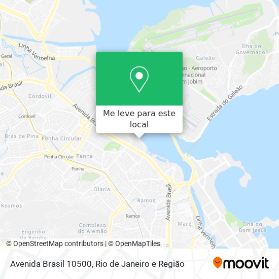 Avenida Brasil 10500 mapa