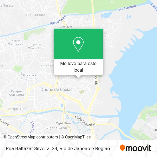 Rua Baltazar Silveira, 24 mapa
