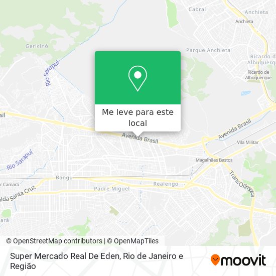 Super Mercado Real De Eden mapa