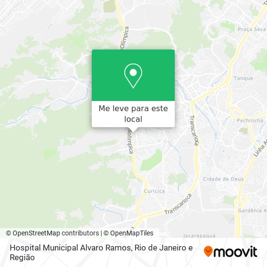 Hospital Municipal Alvaro Ramos mapa