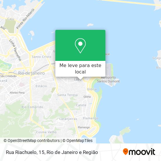 Rua Riachuelo, 15 mapa