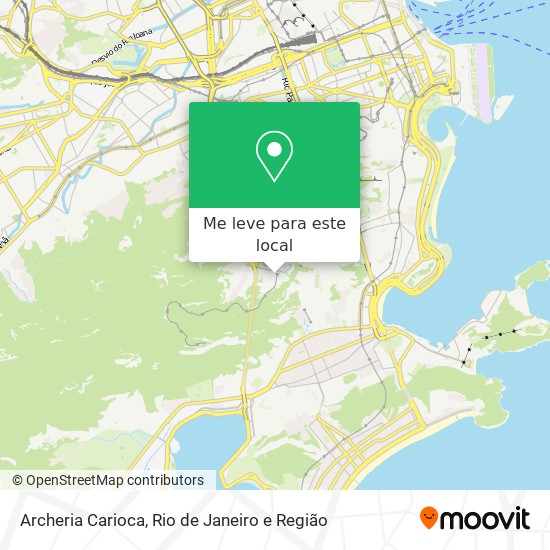 Archeria Carioca mapa