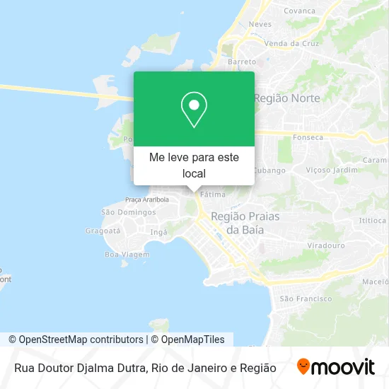 Rua Doutor Djalma Dutra mapa