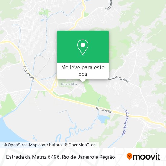 Estrada da Matriz 6496 mapa