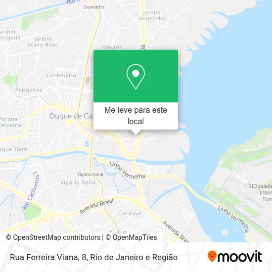 Rua Ferreira Viana, 8 mapa