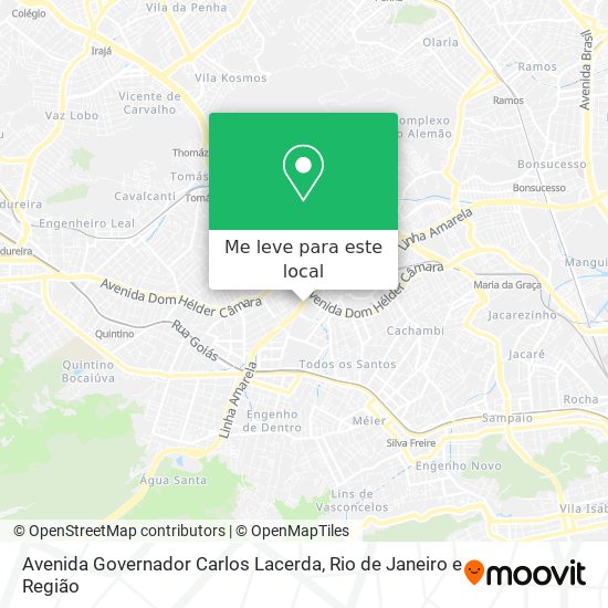 Avenida Governador Carlos Lacerda mapa