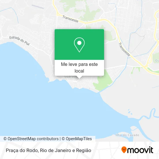 Praça do Rodo mapa