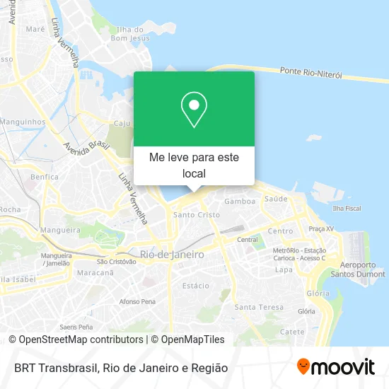 BRT Transbrasil mapa