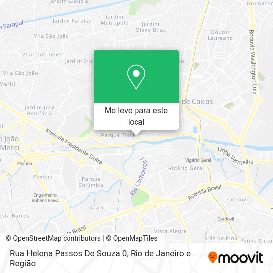 Rua Helena Passos De Souza 0 mapa