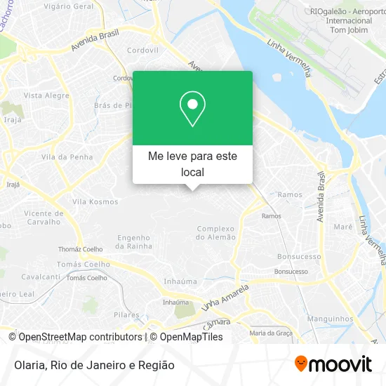 Olaria mapa