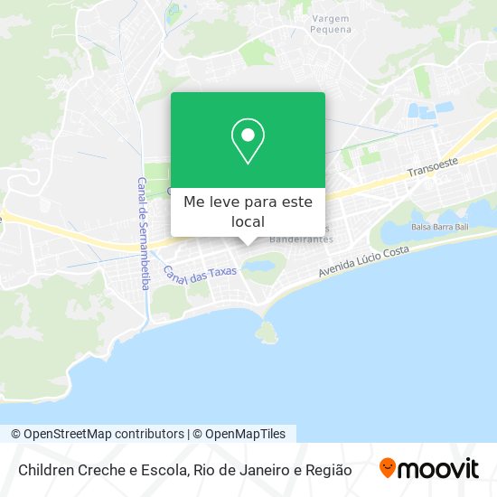 Children Creche e Escola mapa