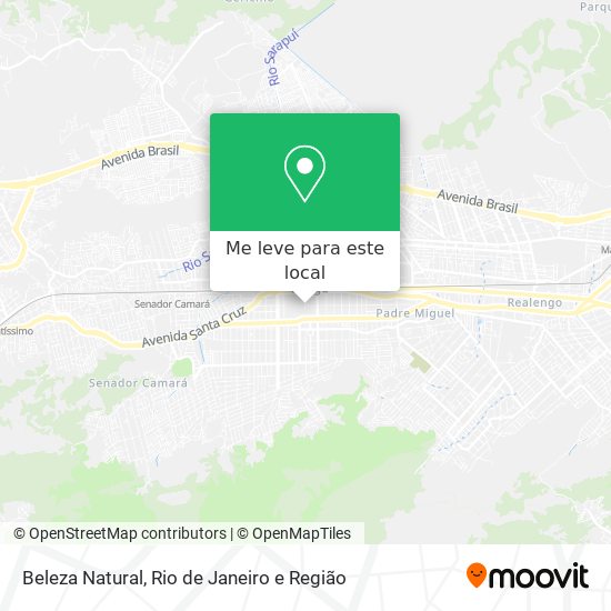 Beleza Natural mapa