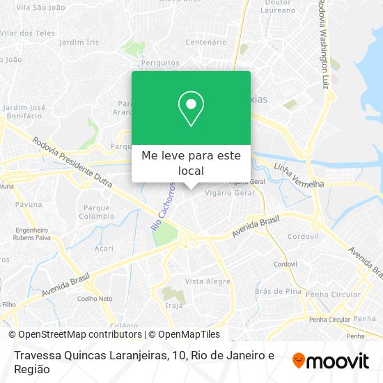 Travessa Quincas Laranjeiras, 10 mapa