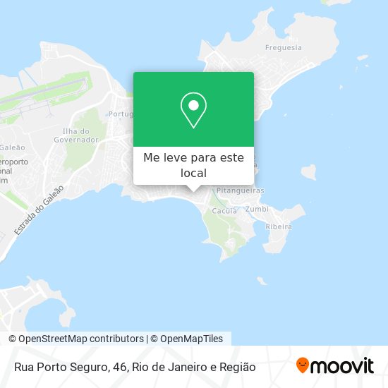 Rua Porto Seguro, 46 mapa