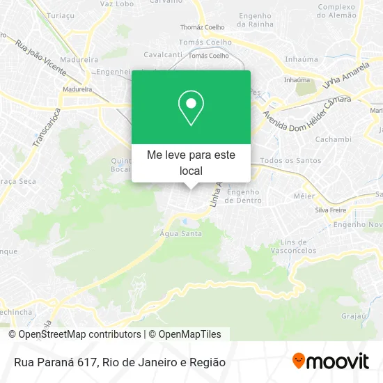Rua Paraná 617 mapa