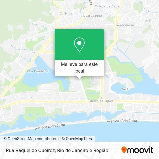 Rua Raquel de Queiroz mapa