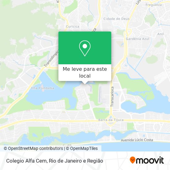 Colegio Alfa Cem mapa