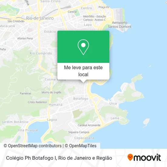 Colégio Ph Botafogo I mapa