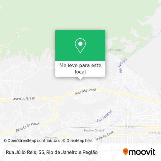 Rua Júlio Reis, 55 mapa