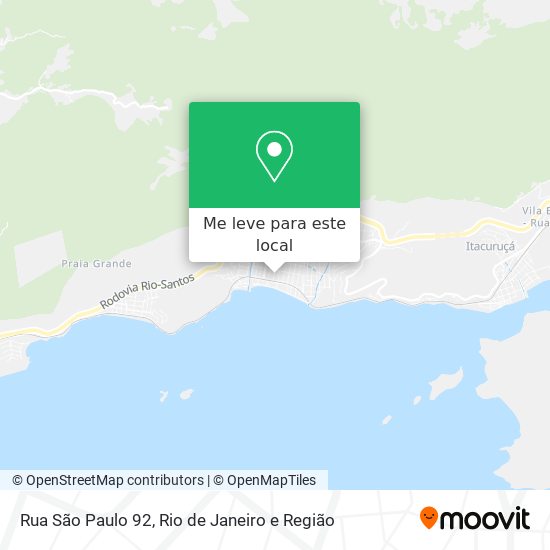 Rua São Paulo 92 mapa