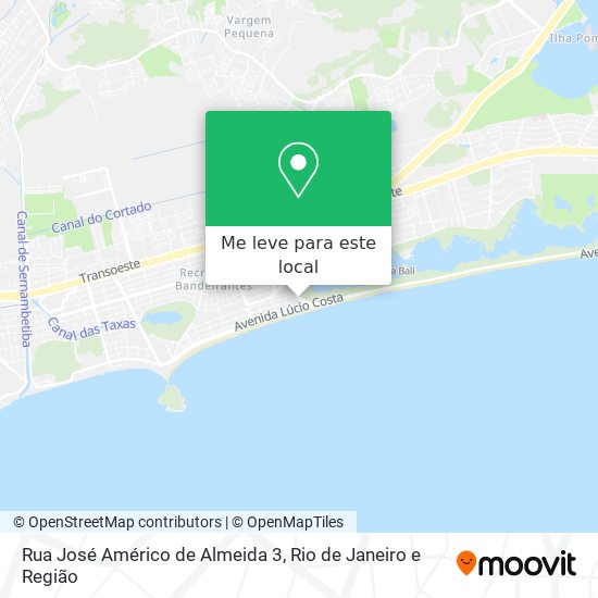 Rua José Américo de Almeida 3 mapa