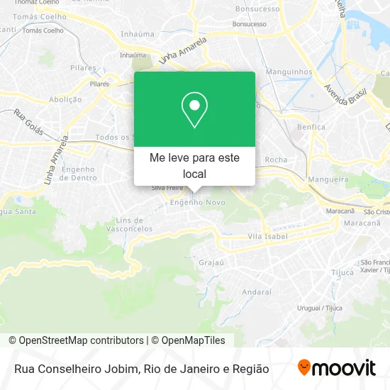 Rua Conselheiro Jobim mapa