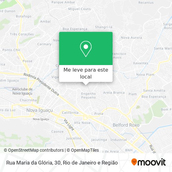 Rua Maria da Glória, 30 mapa