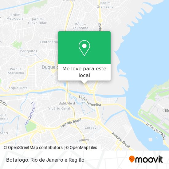 Botafogo mapa