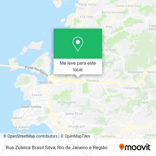 Rua Zuleica Brasil Silva mapa