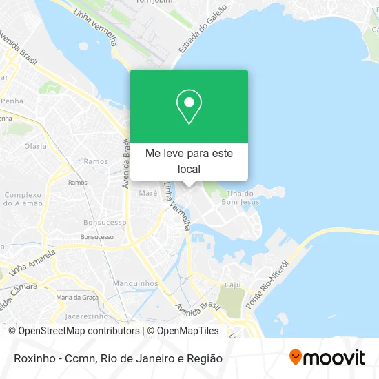 Roxinho - Ccmn mapa