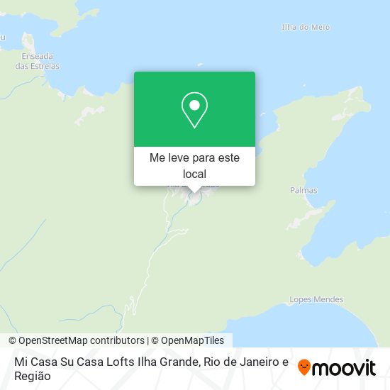 Mi Casa Su Casa Lofts Ilha Grande mapa