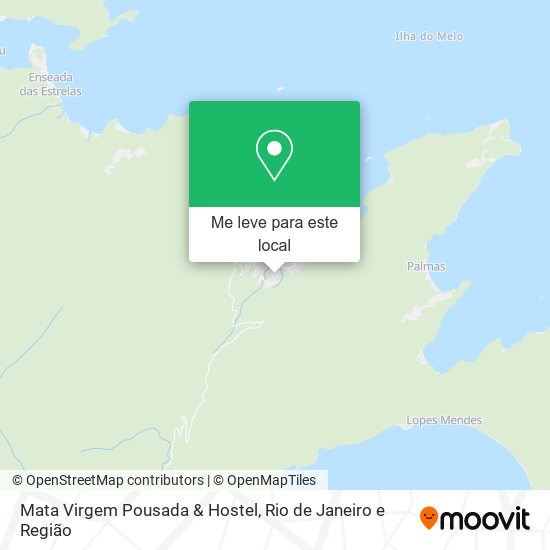 Mata Virgem Pousada & Hostel mapa