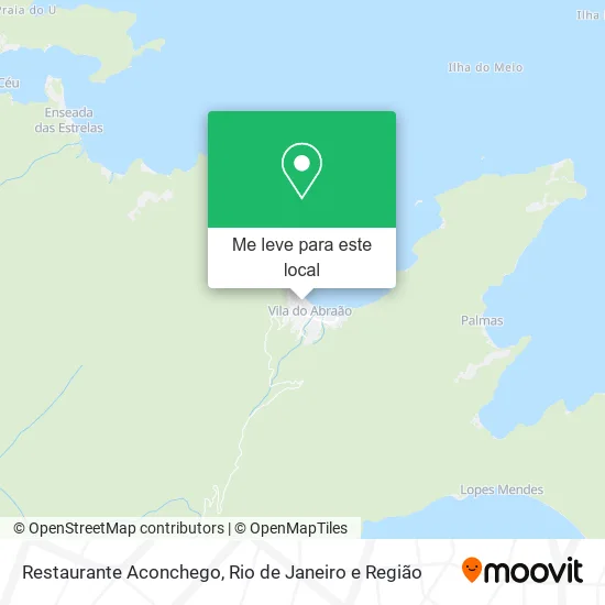 Restaurante Aconchego mapa