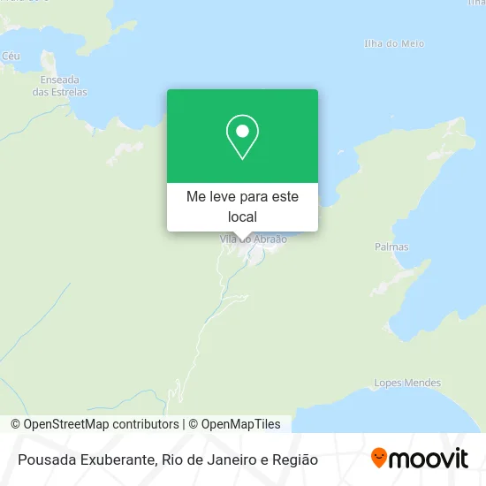 Pousada Exuberante mapa