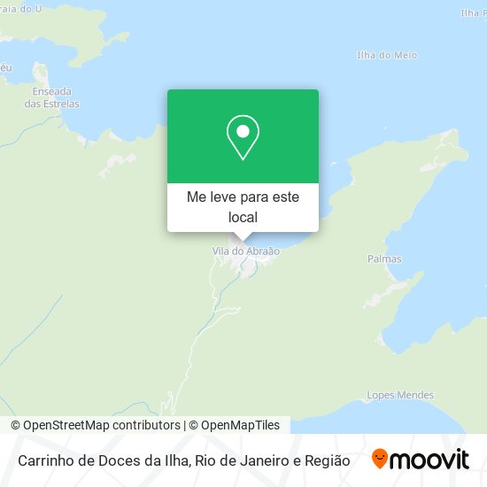 Carrinho de Doces da Ilha mapa