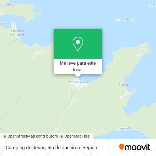 Camping de Jesus mapa