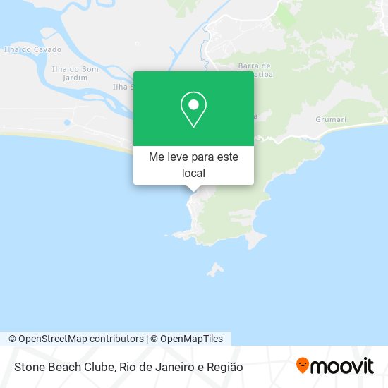 Stone Beach Clube mapa