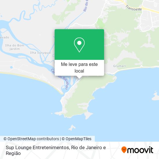 Sup Lounge Entretenimentos mapa