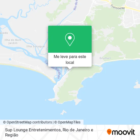 Sup Lounge Entretenimentos mapa