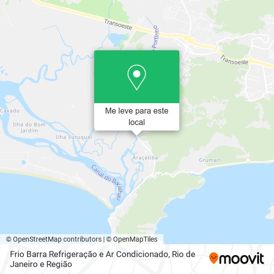 Frio Barra Refrigeração e Ar Condicionado mapa