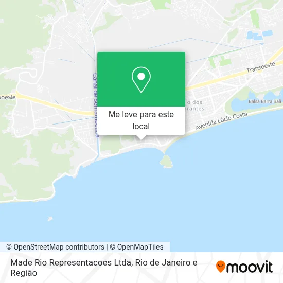 Made Rio Representacoes Ltda mapa
