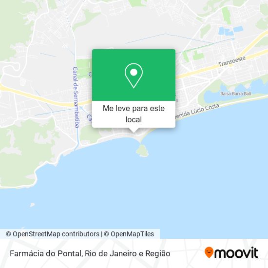 Farmácia do Pontal mapa