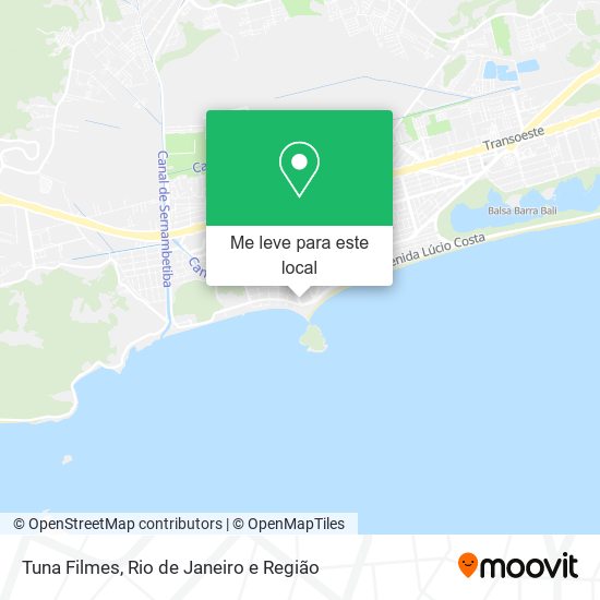 Tuna Filmes mapa