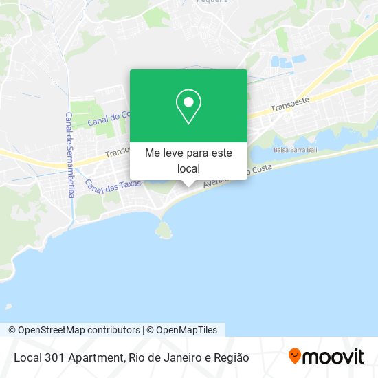Local 301 Apartment mapa