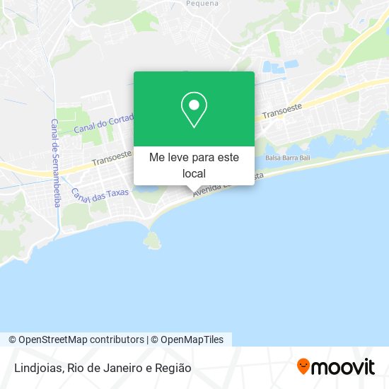 Lindjoias mapa