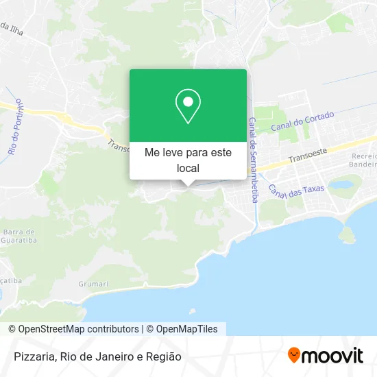Pizzaria mapa