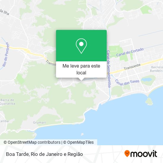 Boa Tarde mapa