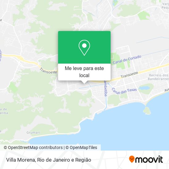 Villa Morena mapa
