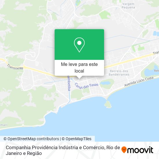 Companhia Providência Indústria e Comércio mapa