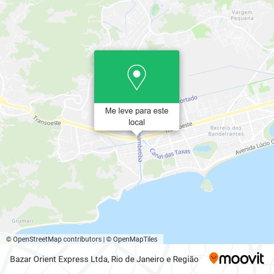 Bazar Orient Express Ltda mapa